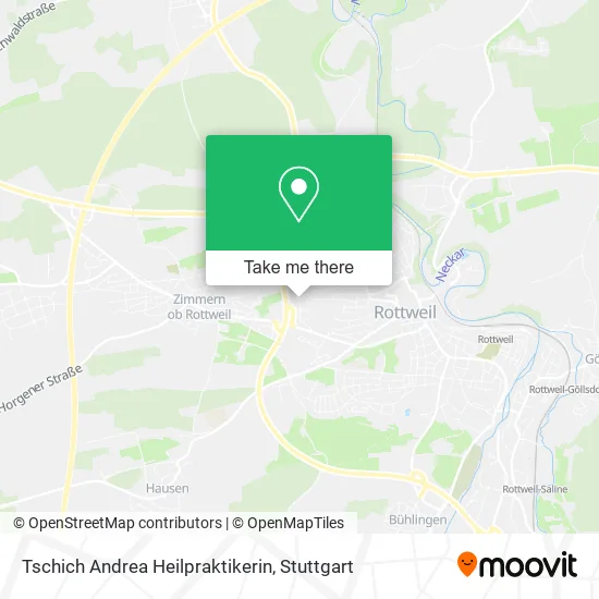 Карта Tschich Andrea Heilpraktikerin
