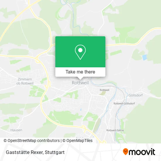 Карта Gaststätte Rexer