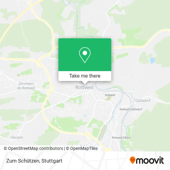 Карта Zum Schützen
