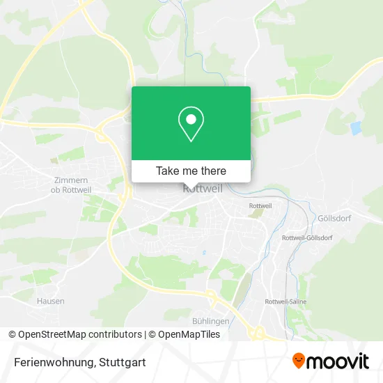 Карта Ferienwohnung