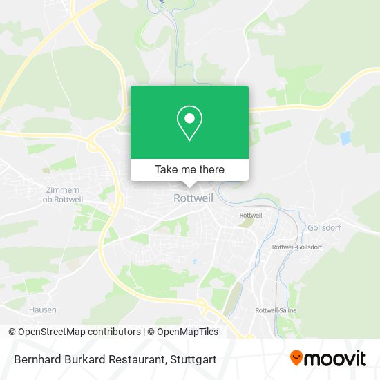 Bernhard Burkard Restaurant map
