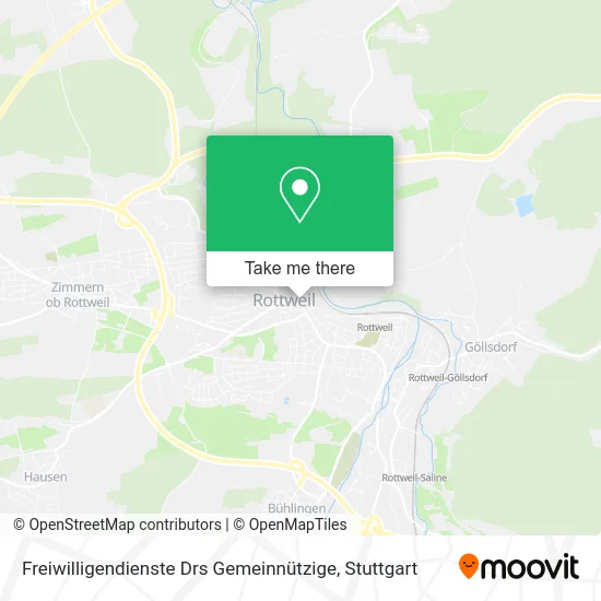 Карта Freiwilligendienste Drs Gemeinnützige