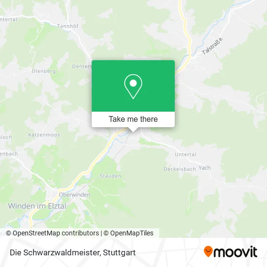 Карта Die Schwarzwaldmeister