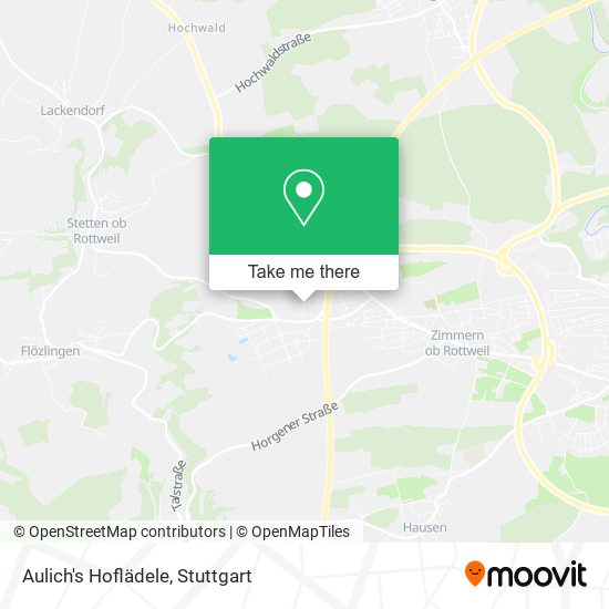 Aulich's Hoflädele map