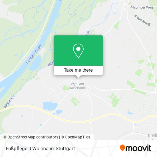 Fußpflege J Wollmann map