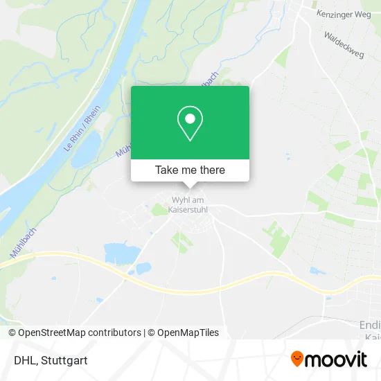 Карта DHL