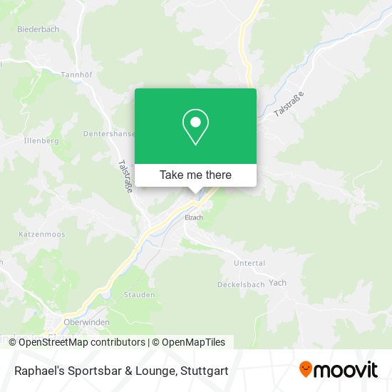 Raphael's Sportsbar & Lounge map