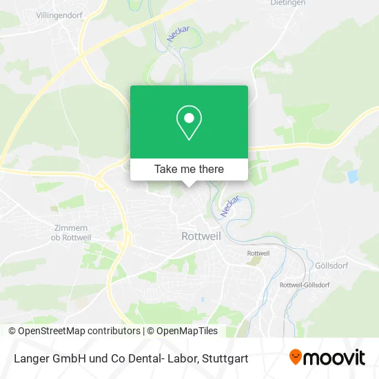 Карта Langer GmbH und Co Dental- Labor