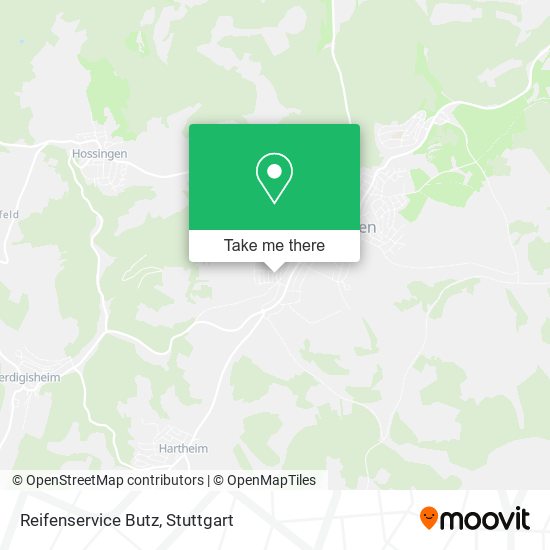 Карта Reifenservice Butz