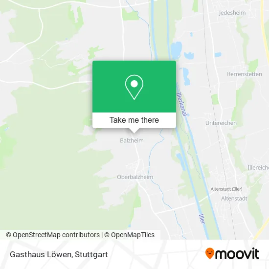 Карта Gasthaus Löwen