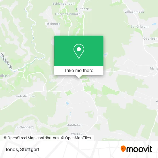 Карта Ionos