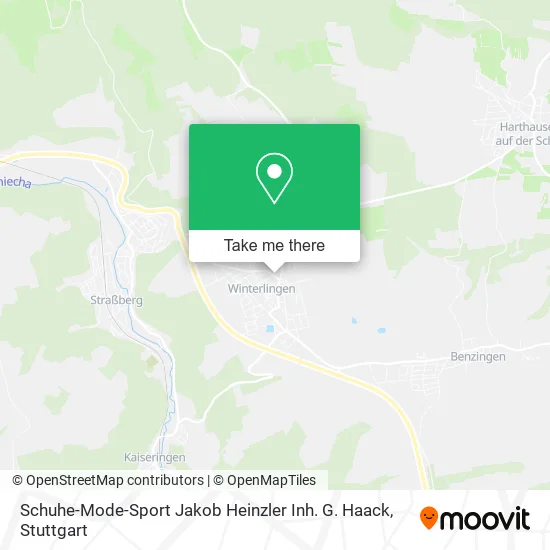 Карта Schuhe-Mode-Sport Jakob Heinzler Inh. G. Haack