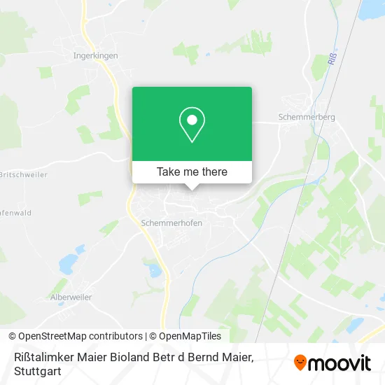 Карта Rißtalimker Maier Bioland Betr d Bernd Maier