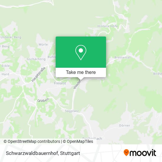 Schwarzwaldbauernhof map
