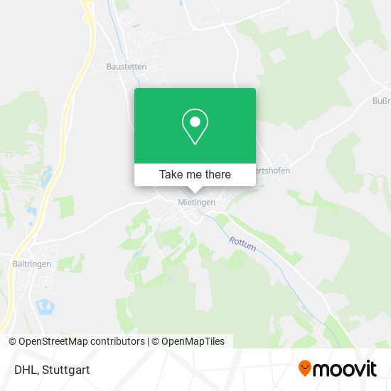 Карта DHL