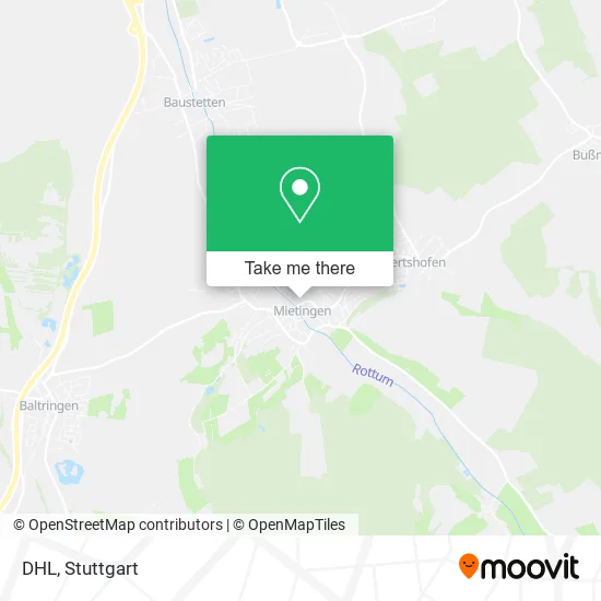 Карта DHL