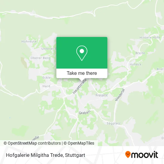 Карта Hofgalerie Milgitha Trede