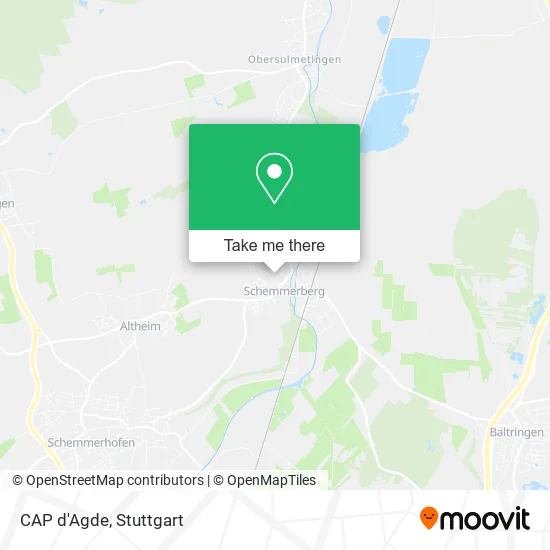 Карта CAP d'Agde