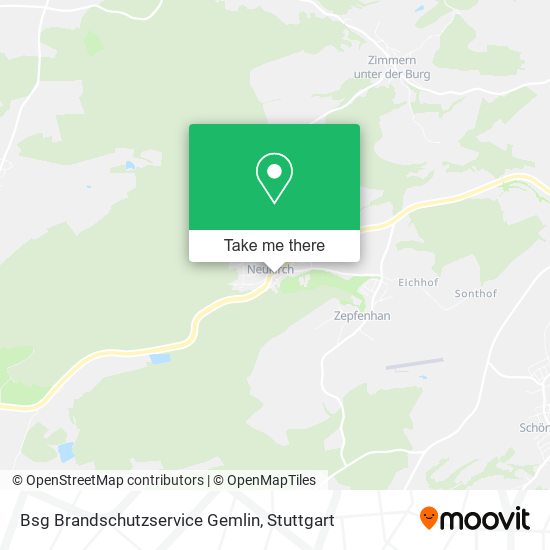Bsg Brandschutzservice Gemlin map