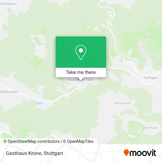 Карта Gasthaus Krone