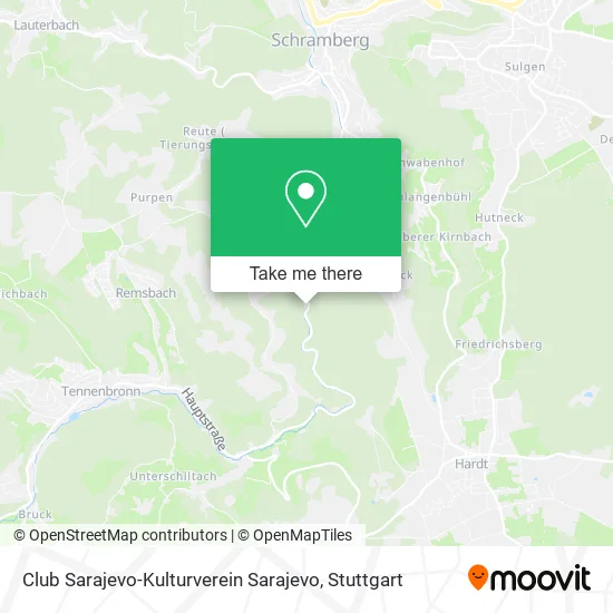 Карта Club Sarajevo-Kulturverein Sarajevo
