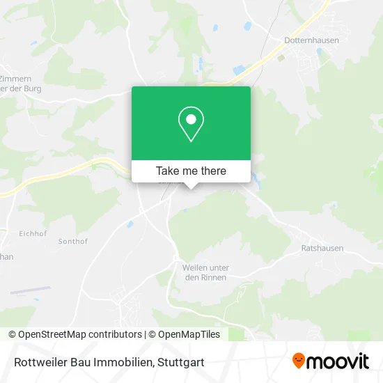 Карта Rottweiler Bau Immobilien