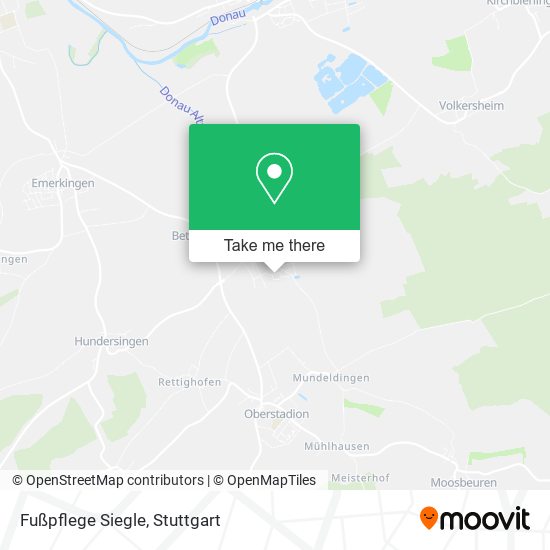 Fußpflege Siegle map
