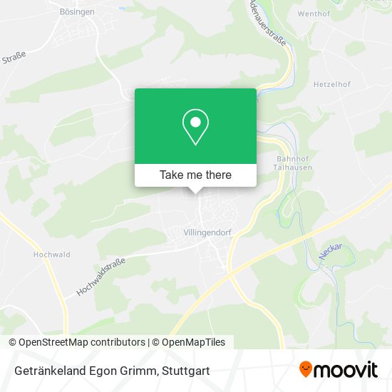 Getränkeland Egon Grimm map
