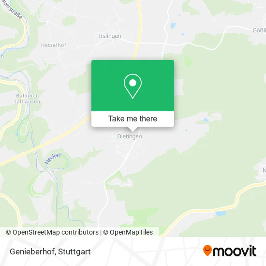 Карта Genieberhof