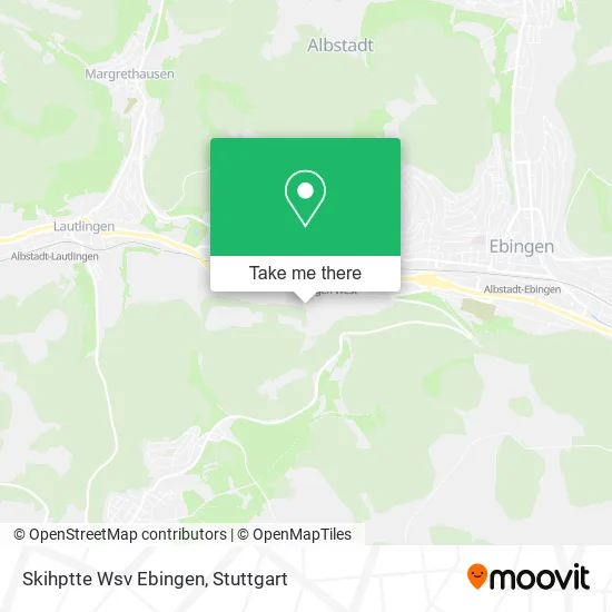 Карта Skihptte Wsv Ebingen