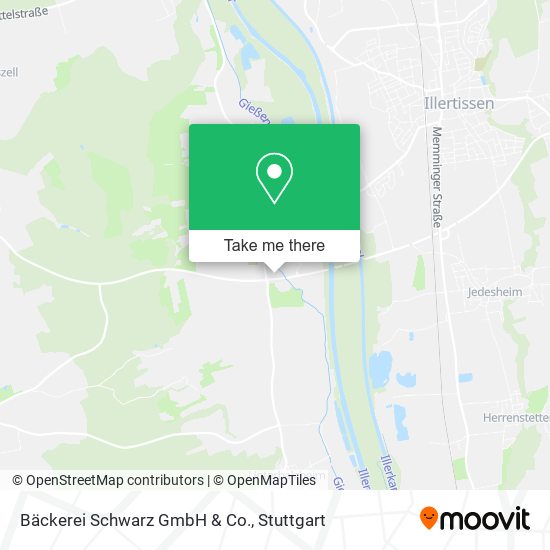 Bäckerei Schwarz GmbH & Co. map