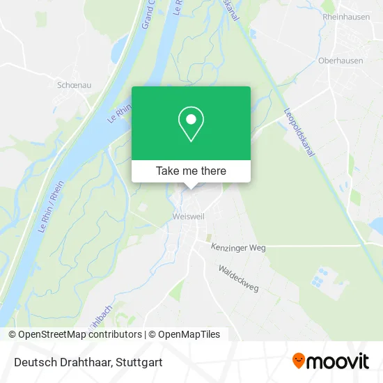 Карта Deutsch Drahthaar