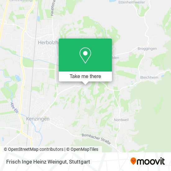 Frisch Inge Heinz Weingut map