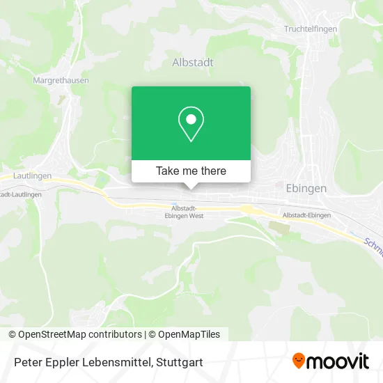 Карта Peter Eppler Lebensmittel