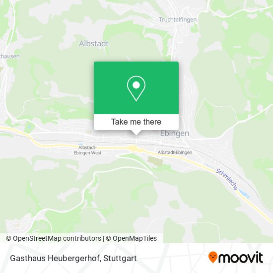 Gasthaus Heubergerhof map