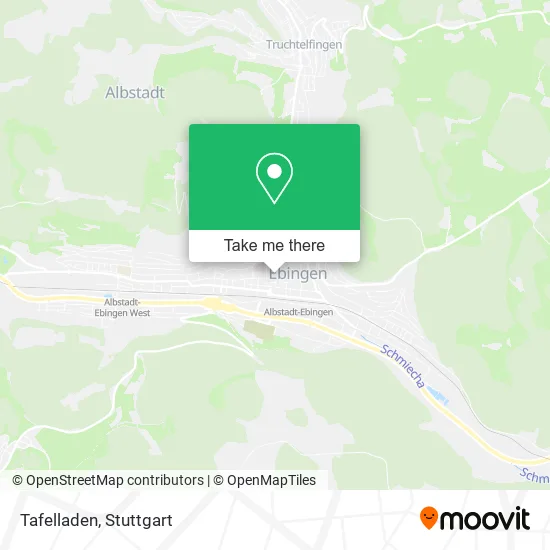 Карта Tafelladen