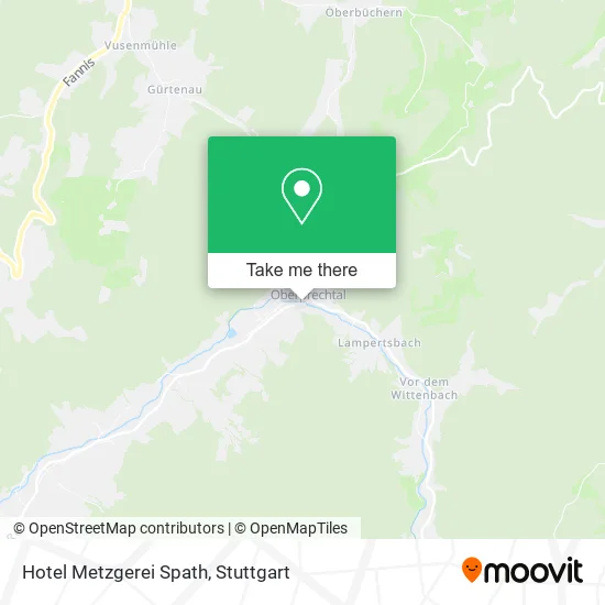 Карта Hotel Metzgerei Spath