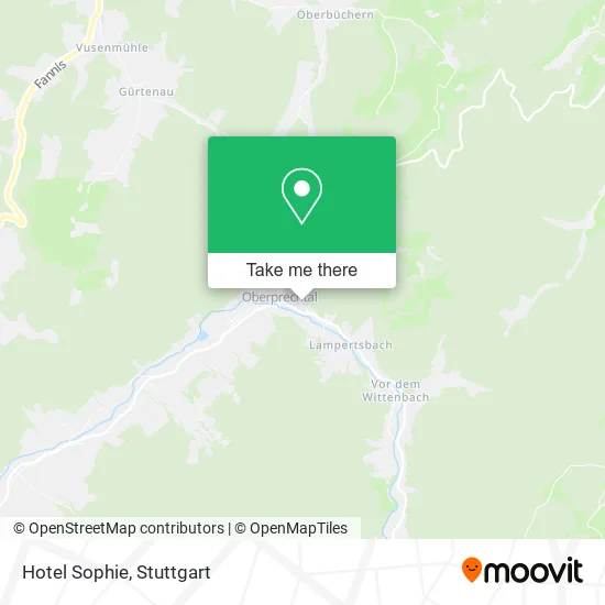 Карта Hotel Sophie