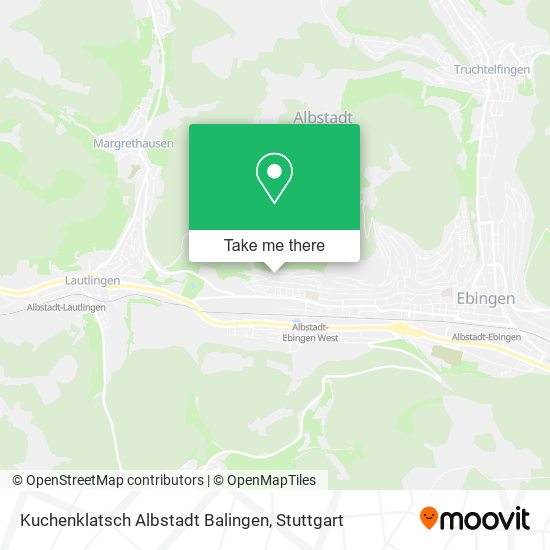 Kuchenklatsch Albstadt Balingen map