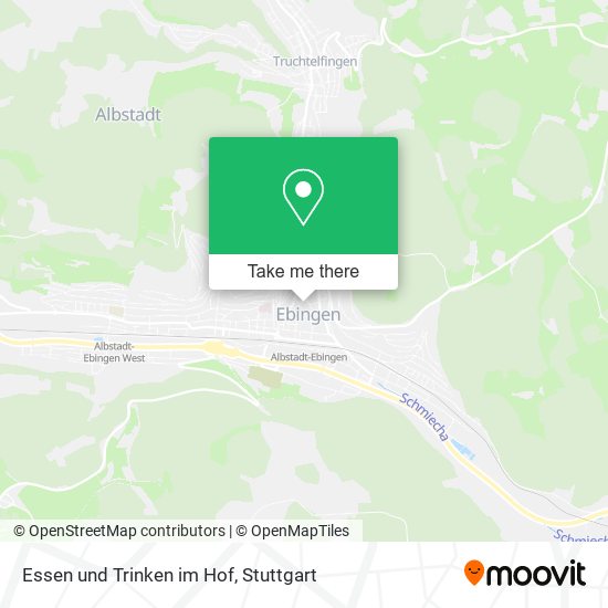 Essen und Trinken im Hof map