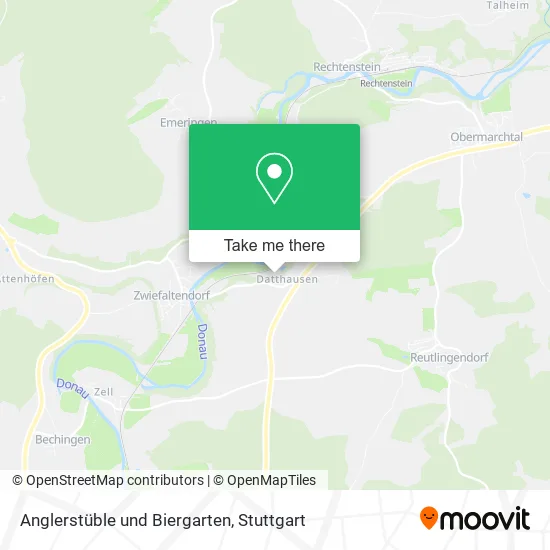 Карта Anglerstüble und Biergarten