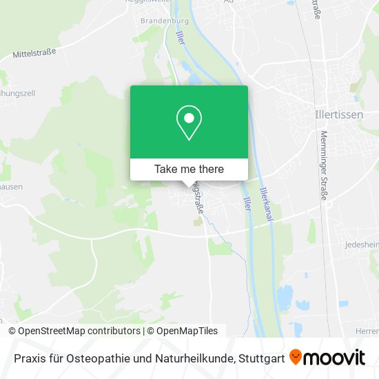 Praxis für Osteopathie und Naturheilkunde map