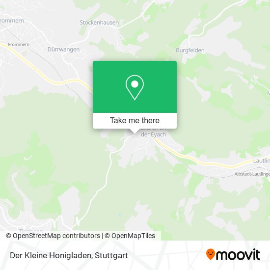 Der Kleine Honigladen map