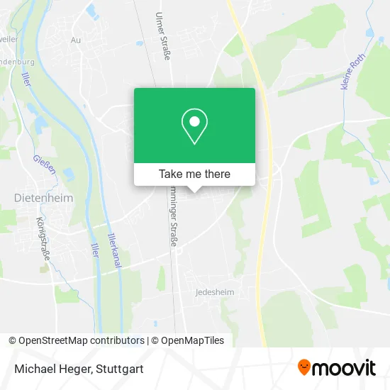 Michael Heger map