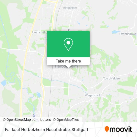 Fairkauf Herbolzheim Hauptstrabe map