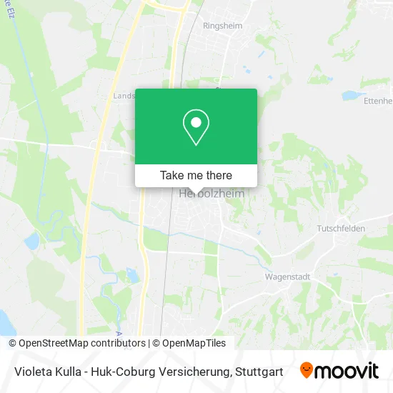 Карта Violeta Kulla - Huk-Coburg Versicherung