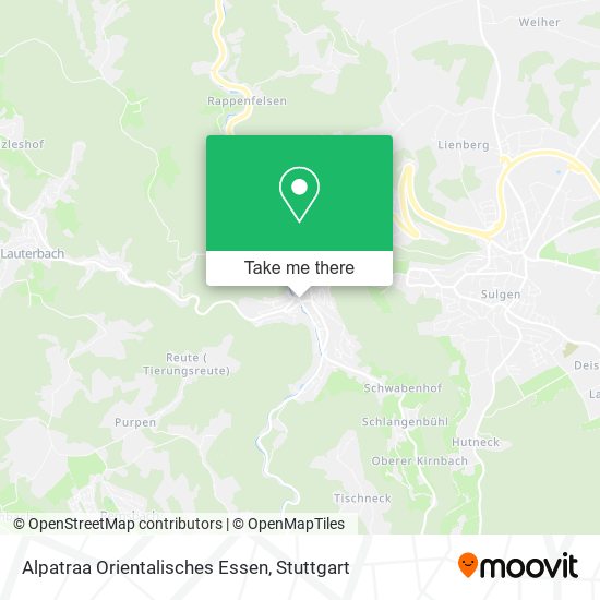 Alpatraa Orientalisches Essen map