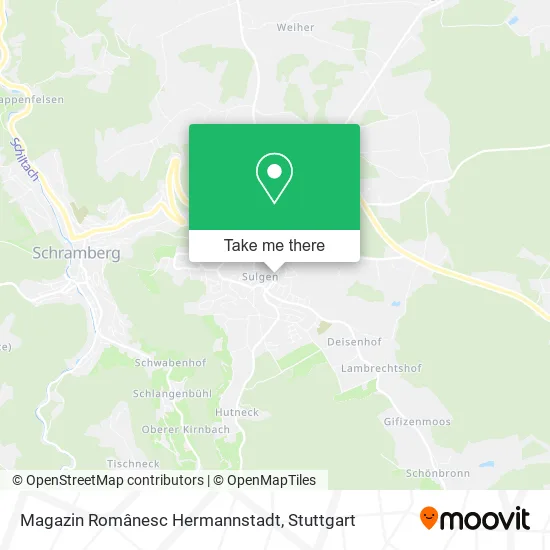 Карта Magazin Românesc Hermannstadt