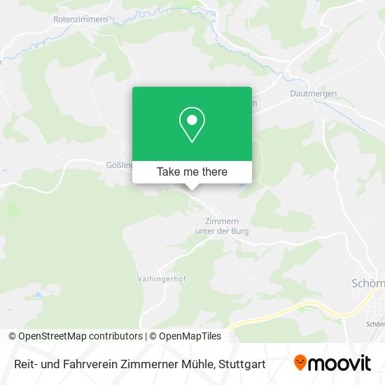 Reit- und Fahrverein Zimmerner Mühle map