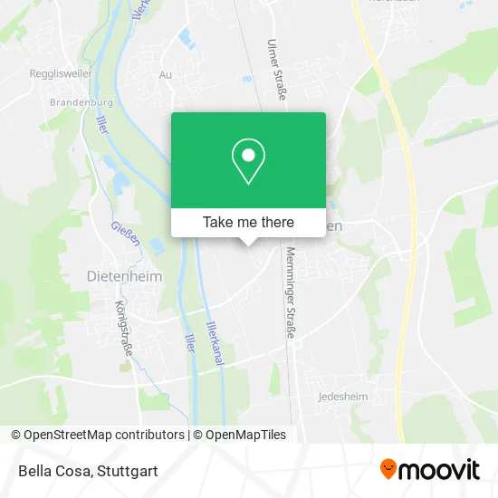 Карта Bella Cosa